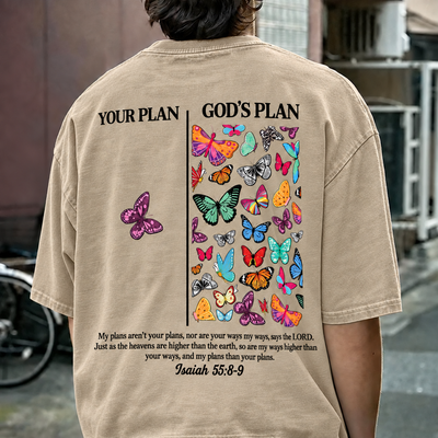 God's Plan Washed Cotton T-Shirt