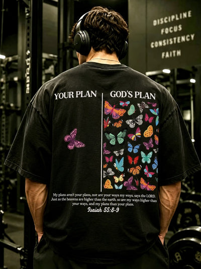 God's Plan Washed Cotton T-Shirt