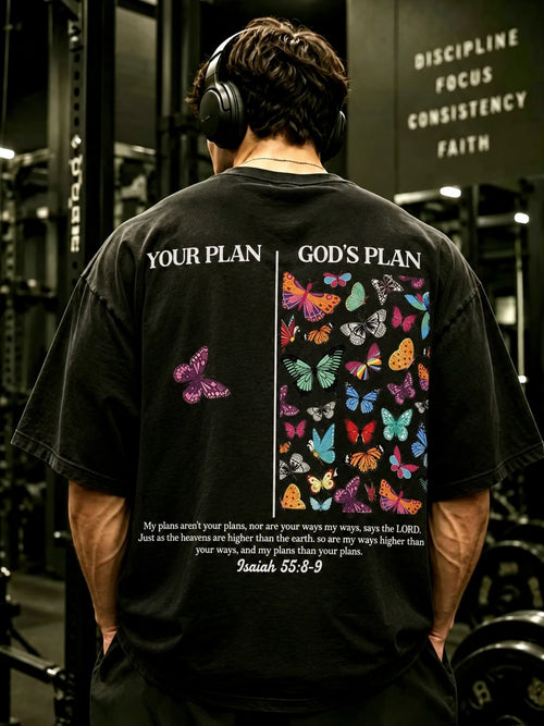 God's Plan Washed Cotton T-Shirt