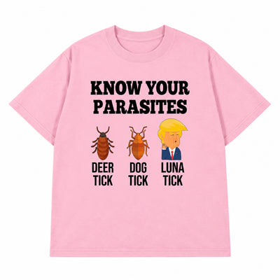 Know Your Parasites Deer Tick Dog Tick Luna Tick T-shirt