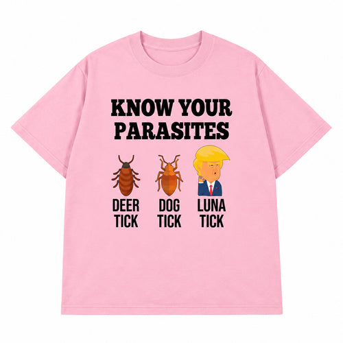 Know Your Parasites Deer Tick Dog Tick Luna Tick T-shirt