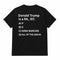 Donald Trump is a RA_IST T-shirt (Back Printed)